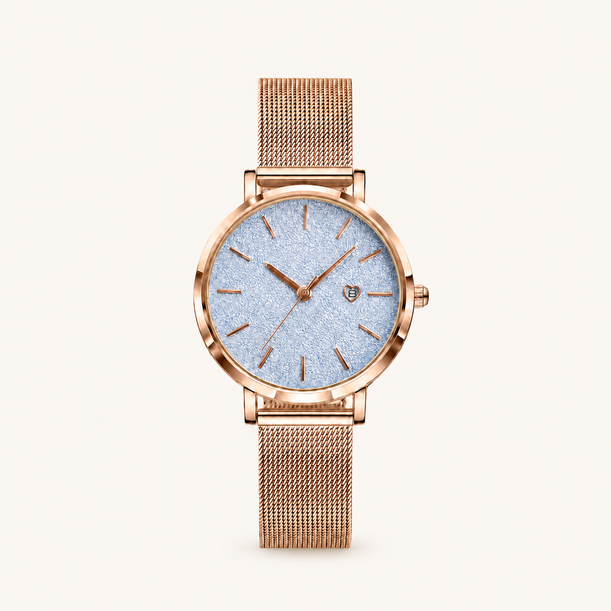 Starry Round Light Blue