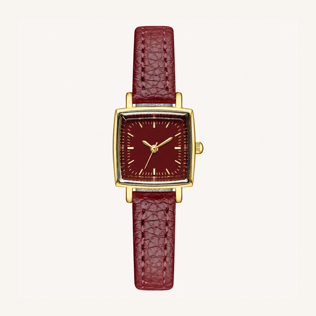 Heritage Square – Red Dial / Red Strap