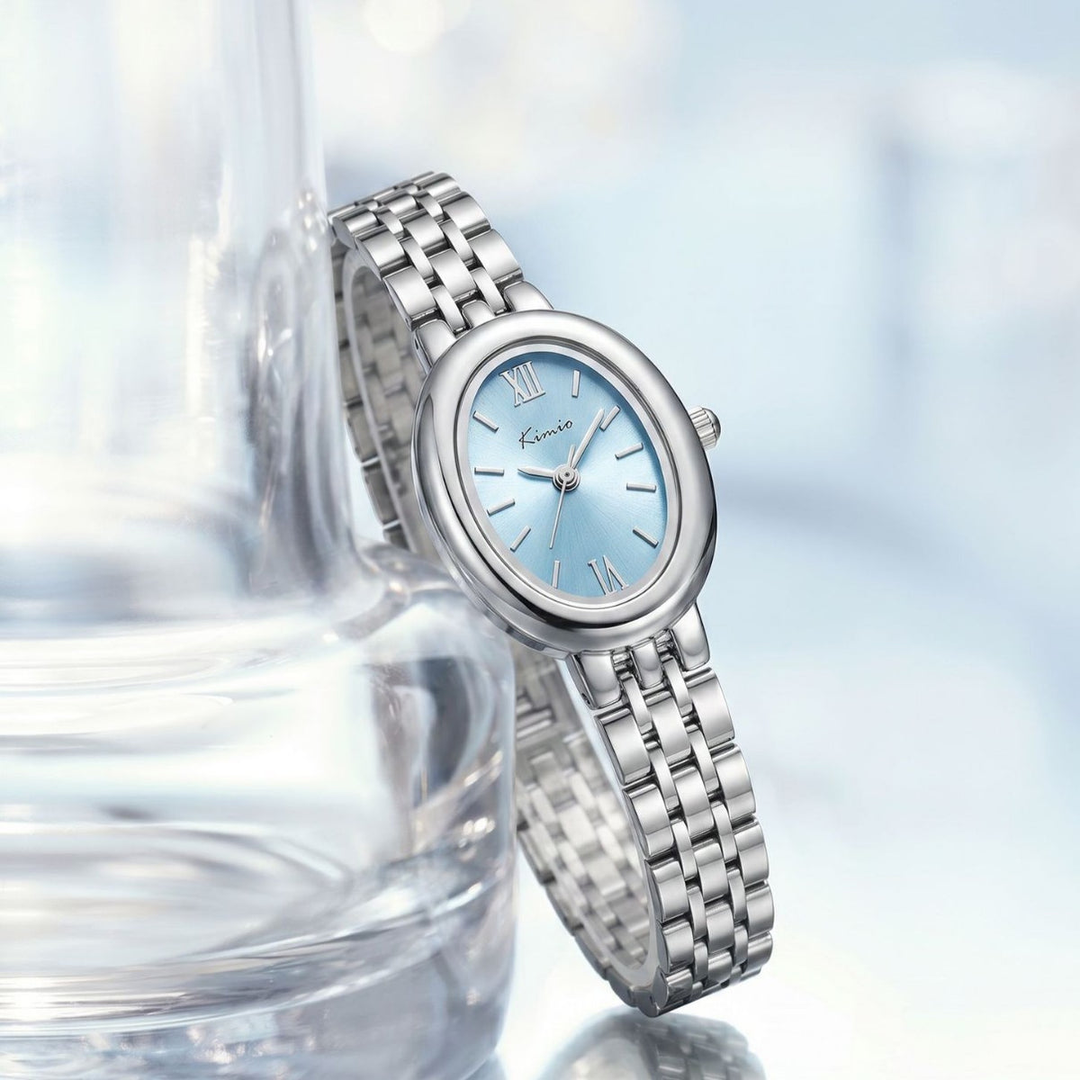Petite Roman Oval Watch — product detail
