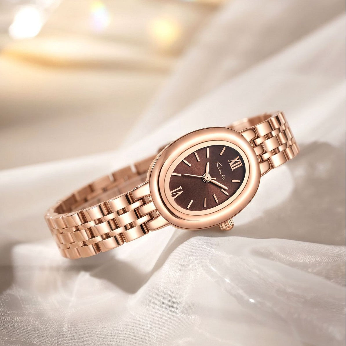 Petite Roman Oval Watch — product detail